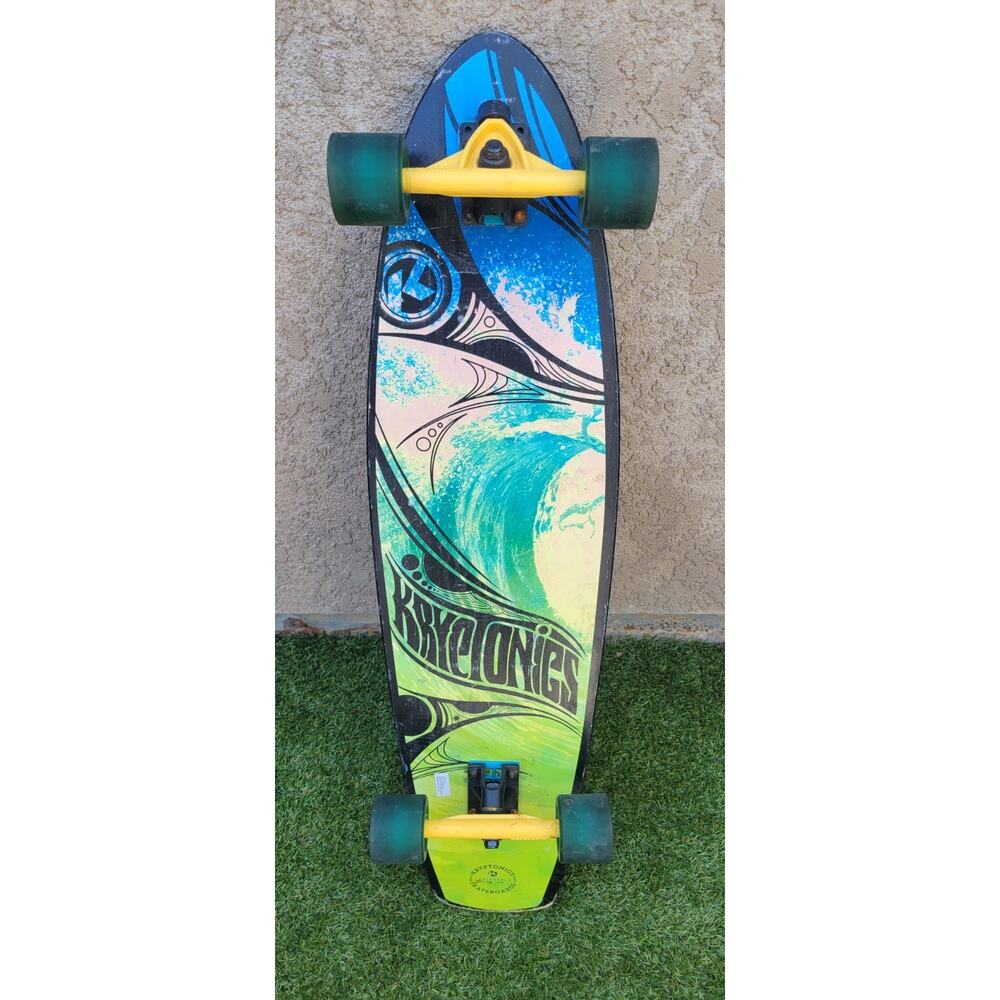 Kryptonics Longboard Skateboard 2014 Ocean Tribal 35.5" FAST SHIPPING